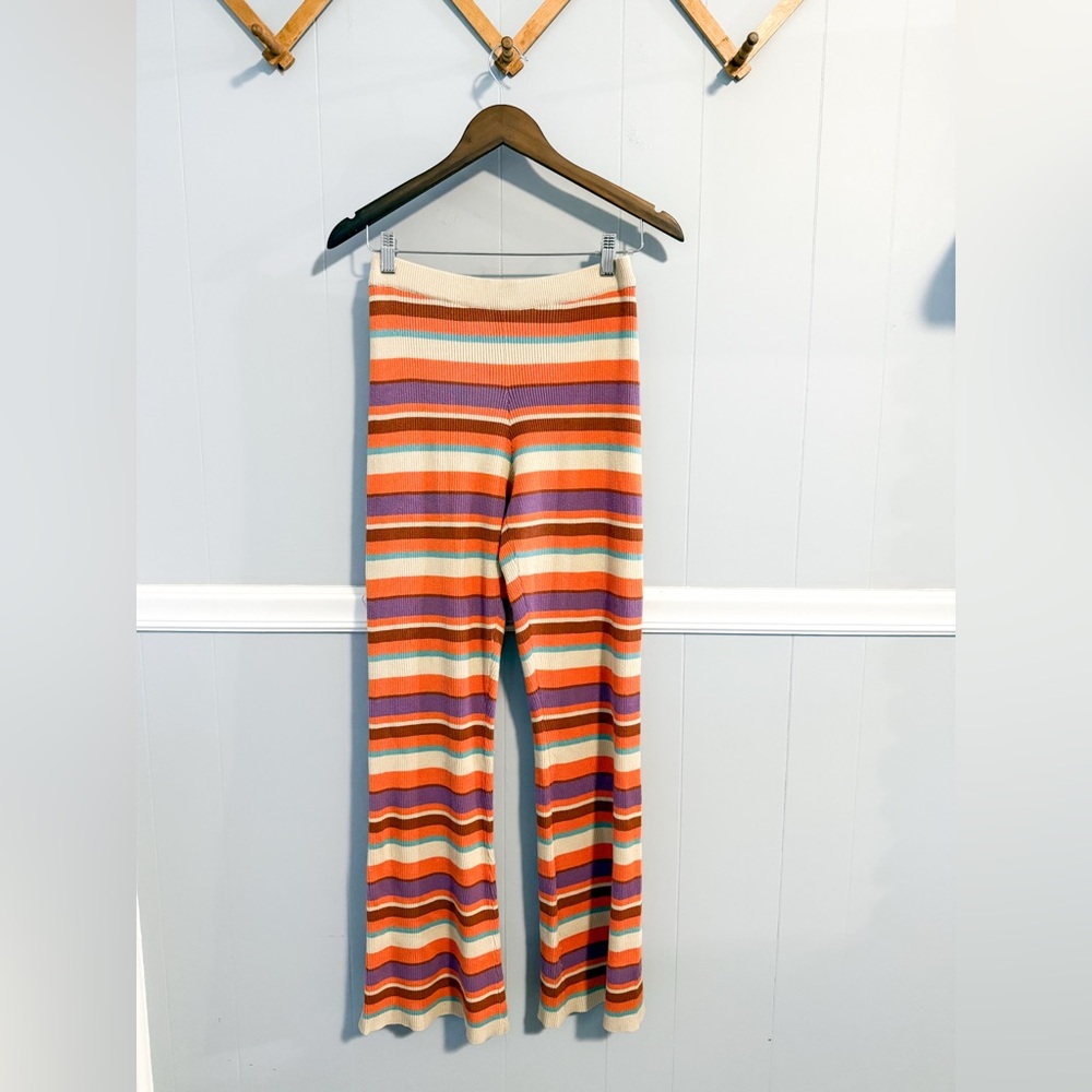 VRG GRL Striped Sweater Knit Pants